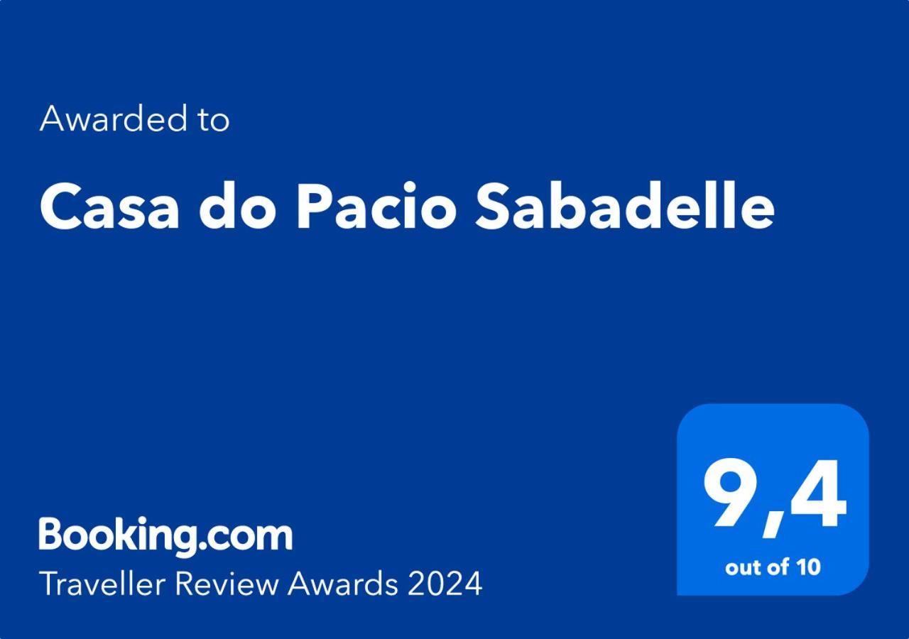 דירות לוגו Casa Do Pacio Sabadelle מראה חיצוני תמונה